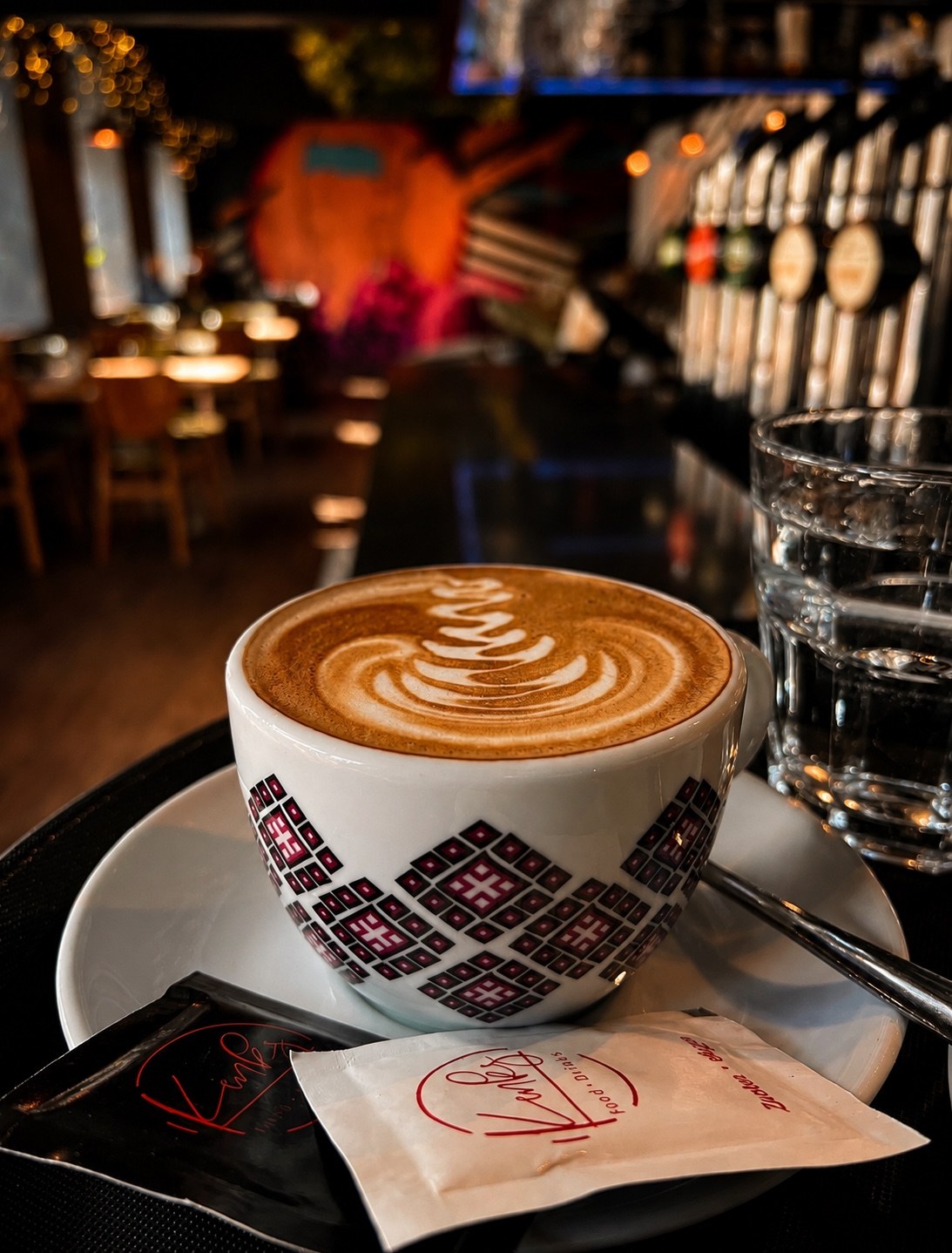 Cappuccino im Kenks mit Latte Art